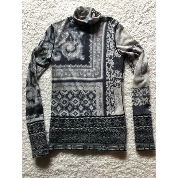 Women's Jean Paul Gaultier Vintage Turtle Neck Blouse - Picture 1 of 8